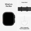 Apple Watch Ultra 3 GPS + Cellular 49mm Black Titanium Case with Black Ocean Band thumbnail 9