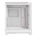 Fractal Design Meshify 3 RGB Mid Tower PC Case - White TG Clear Tint thumbnail 2