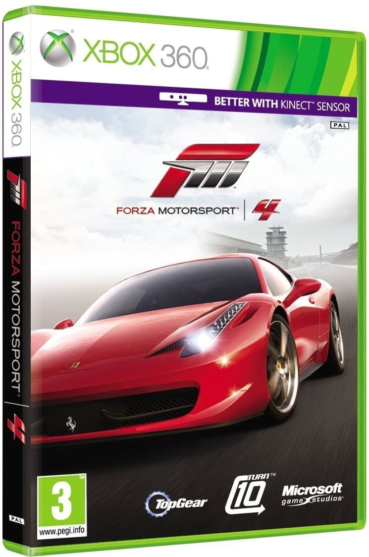 Microsoft Forza Motorsport 4 Video Game For Xbox 360