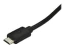 StarTech.com USB2CUB1M 1m USB-C to Micro-USB Cable (USB 2.0) - Black thumbnail 4