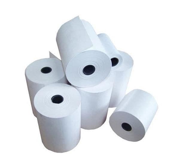 Star Micronics 99250283 STR808012/65 Thermal Paper Rolls - 80mm Wide, 80mm Diameter, 65µm - Box of 20