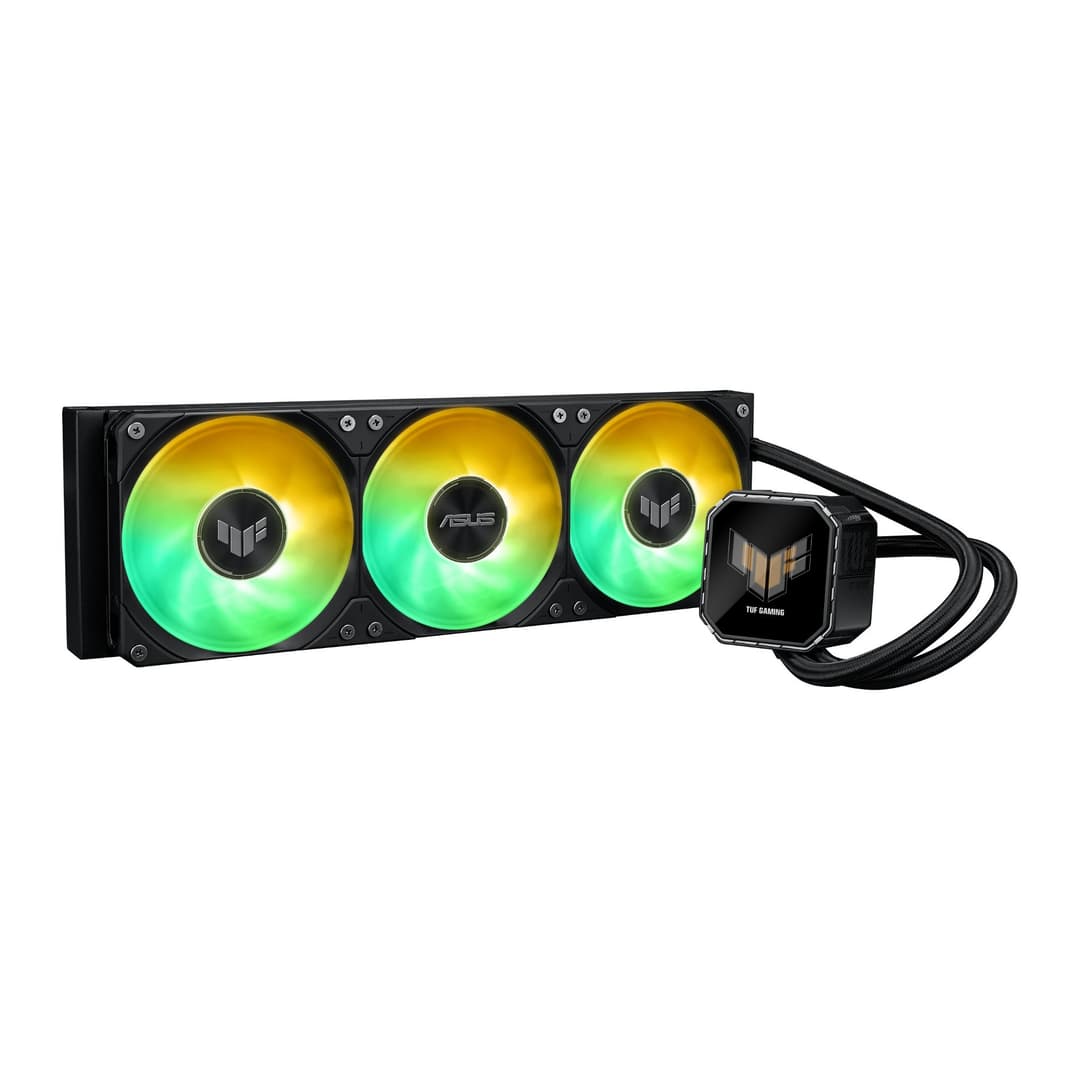 ASUS TUF Gaming LC III 360 ARGB LCD 360mm AIO Liquid CPU Cooler - Black - Image 2