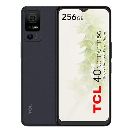 TCL 40 NXTPAPER 5G 256GB 6GB RAM Starlight Black