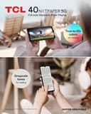 TCL 40 NXTPAPER 5G 256GB 6GB RAM Starlight Black thumbnail 6