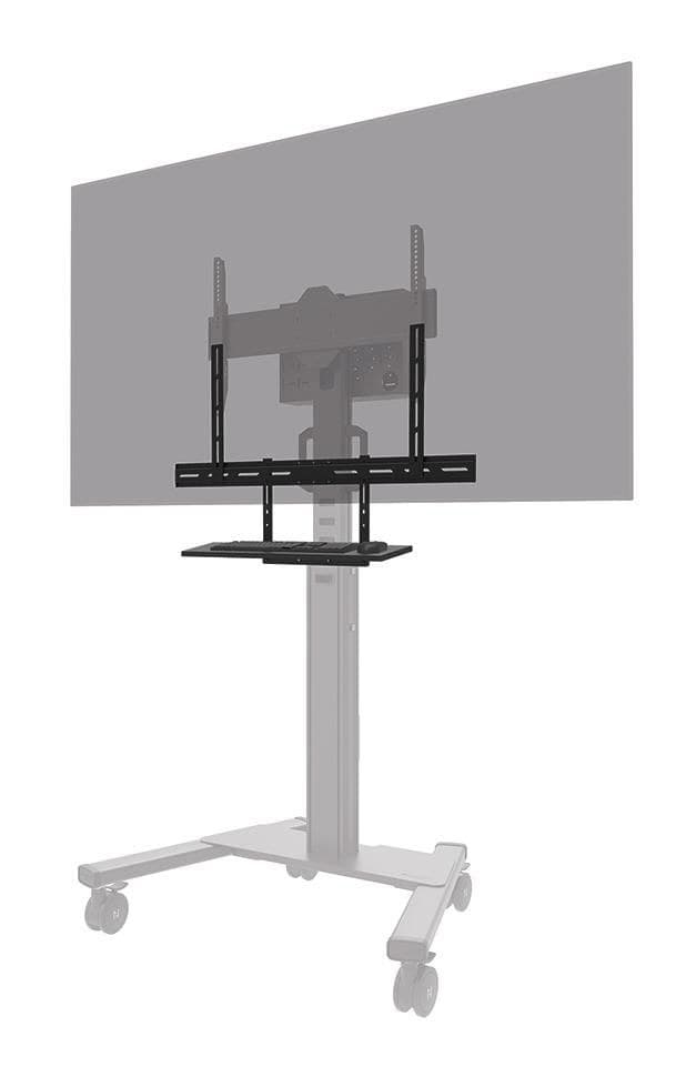 Neomounts AV40-500BL Keyboard Shelf Kit, VESA 800x600, Max 2.5kg, Black