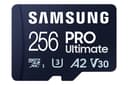 Samsung PRO Ultimate MB-MY256S 256GB microSDXC UHS-I U3 V30 A2 Memory Card - Blue thumbnail 1