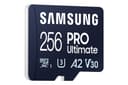 Samsung PRO Ultimate MB-MY256S 256GB microSDXC UHS-I U3 V30 A2 Memory Card - Blue thumbnail 3