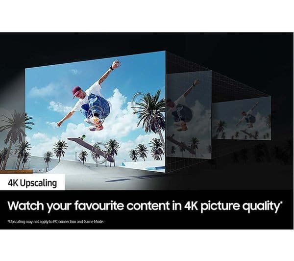 Samsung UE43DU7100KXXU 43" Smart 4K Ultra HD HDR LED TV with Bixby - Image 6