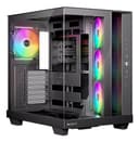 be quiet! Light Base 500 LX ARGB Tempered Glass Midi Tower PC Case - Black thumbnail 1