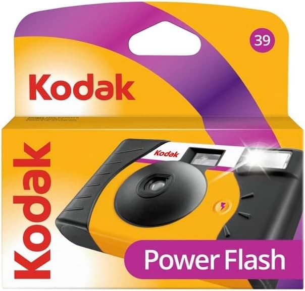 Kodak Power Flash HD 35mm Single Use Camera - 39 Exposures (27+12)