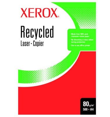 Xerox Recycled A4 80gsm White Paper (003R91165)