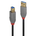 Lindy Anthra Line USB 3.2 Gen 1 Type A to B Cable 5Gbps 3m thumbnail 1