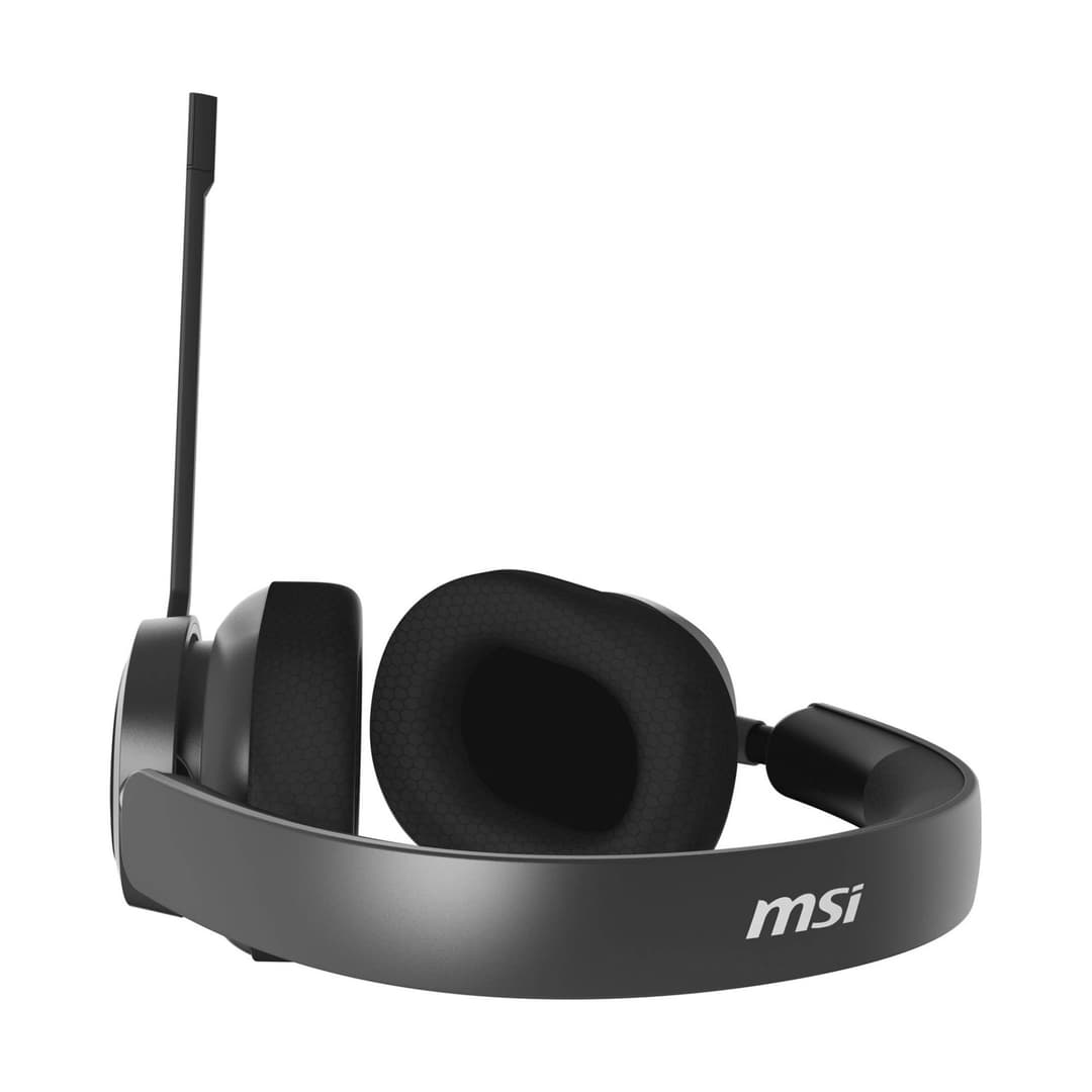 MSI Maestro 300 USB Type-C Head-band Wired Gaming Headset - Black - Image 4