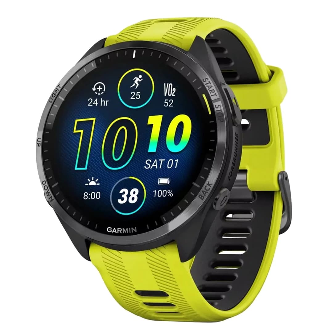 Garmin Forerunner 965 GPS 47mm Smartwatch - Amp Yellow - Image 1