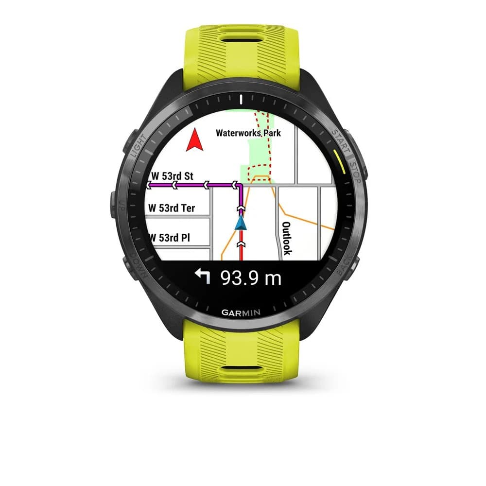 Garmin Forerunner 965 GPS 47mm Smartwatch - Amp Yellow - Image 6