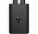 HP 65W GaN USB-C Laptop Charger (600Q7AA) - Black thumbnail 1