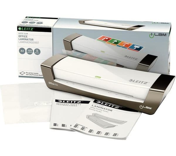 LEITZ iLAM Office A4 Laminator - Silver - Image 2