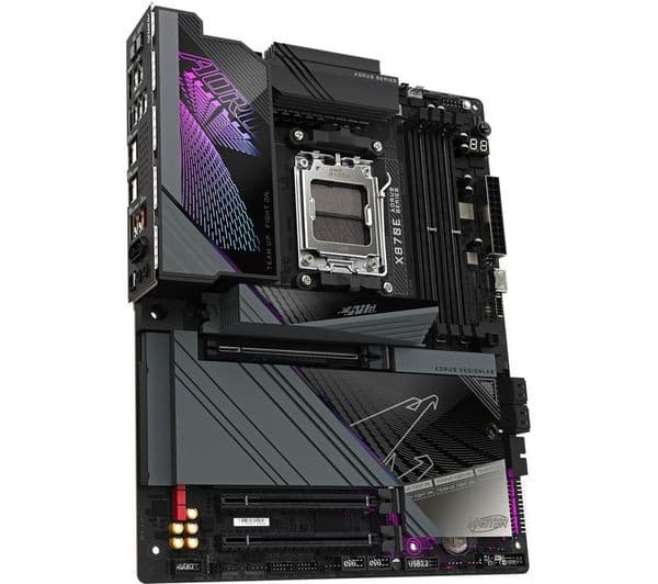 GIGABYTE X870E AORUS MASTER AM5 DDR5 ATX Motherboard - Wi-Fi 7, 5GbE LAN, USB4 - Image 1