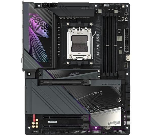 GIGABYTE X870E AORUS MASTER AM5 DDR5 ATX Motherboard - Wi-Fi 7, 5GbE LAN, USB4 - Image 2
