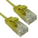 Cables Direct 3m Slim CAT6 Patch Cable (Yellow) thumbnail 2