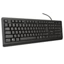 Trust TK-150 Universal Silent USB QWERTY UK English Keyboard - Black thumbnail 2