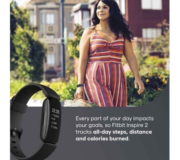 Fitbit Inspire 2 Health & Fitness Tracker - Black - Image 6