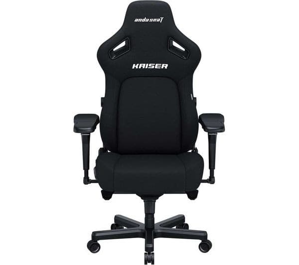 ANDASEAT Kaiser 4 Series Premium Gaming Chair - Large, Carbon Black - Image 1