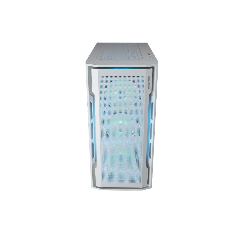 Cougar Uniface White ATX Micro ATX Tempared Glass White PC Case - Image 3