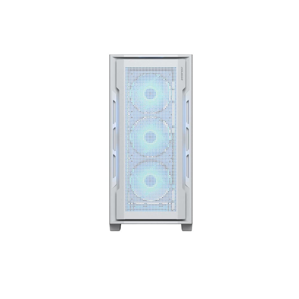 Cougar Uniface White ATX Micro ATX Tempared Glass White PC Case - Image 4