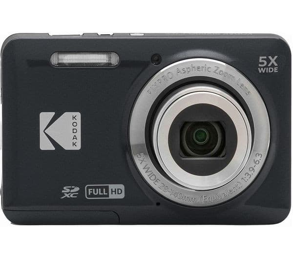 Kodak PixPro Friendly Zoom FZ55 16MP Compact Digital Camera - Black - Image 3