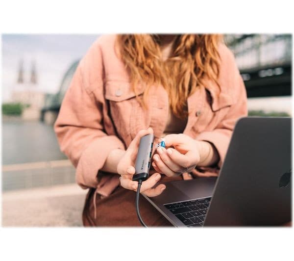 Verbatim 49147 USB Type-C Hub Silver - Image 8