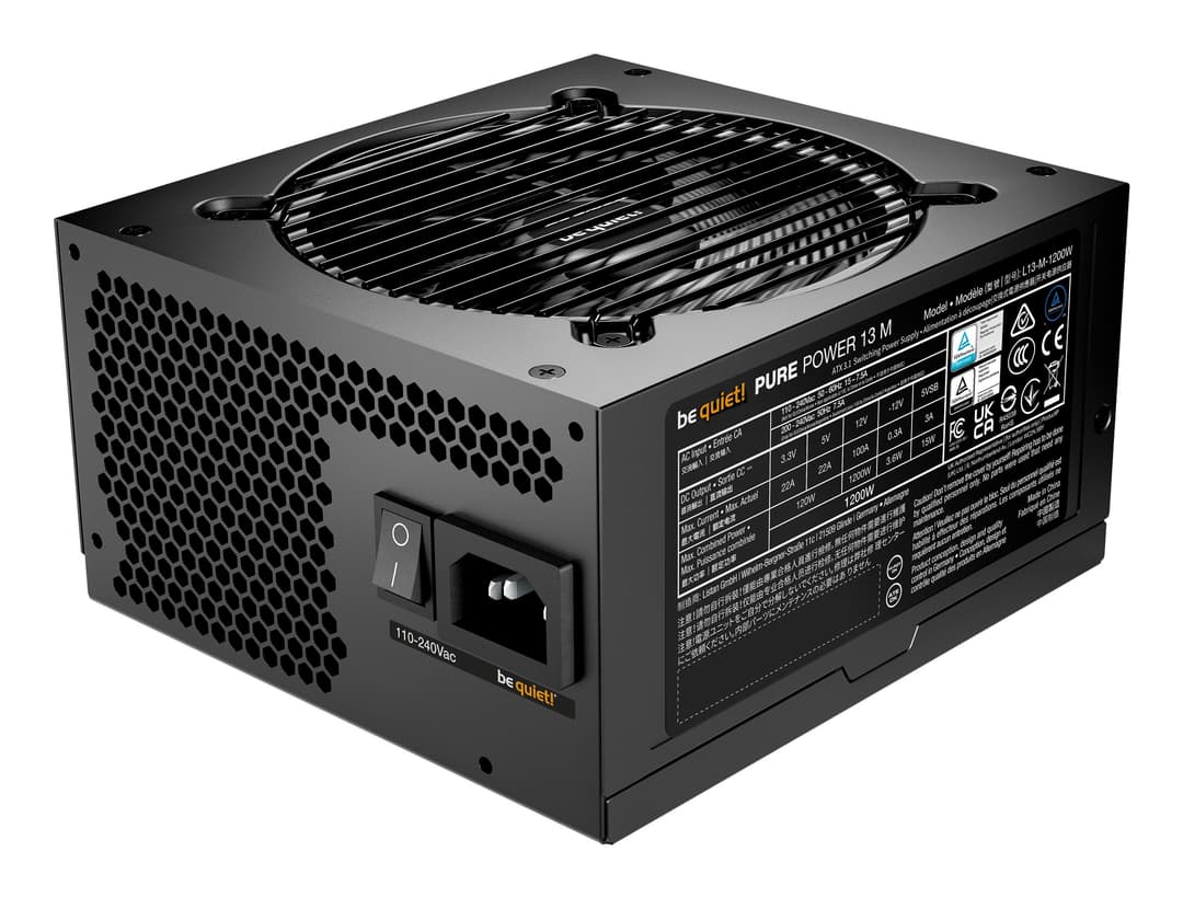 be quiet! Pure Power 13 M | 1200W power supply unit 20+4 pin ATX ATX Black - Image 3