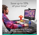 Logitech MX Master 4 for Mac Wireless Mouse - Space Black thumbnail 3