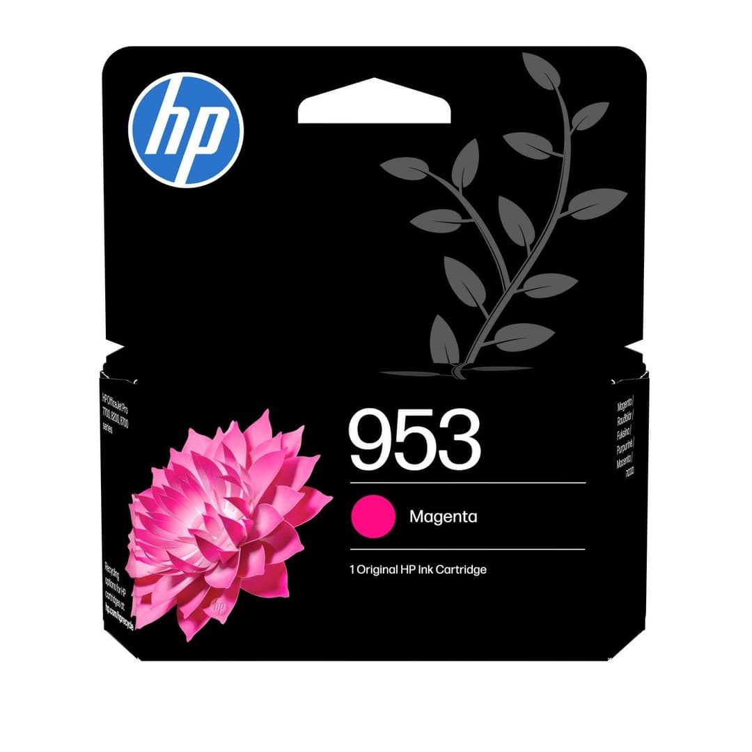 HP 953 CMYK 4-Pack Original Ink Cartridges - Black/Cyan/Magenta/Yellow, Standard Yield (6ZC69AE) - Image 1