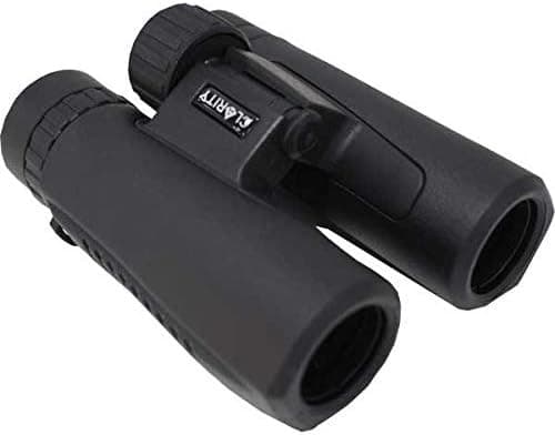 Clarity 10x26 Rubberised Compact Binoculars - Black - Image 1