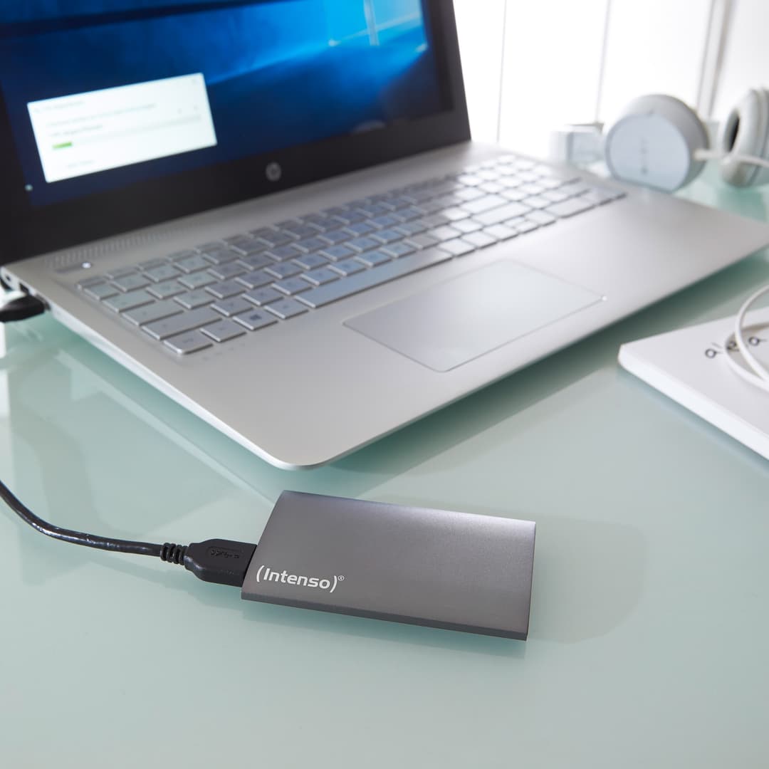 Intenso External SSD Premium USB 3.2 Gen 1 256GB - Anthracite - Image 3