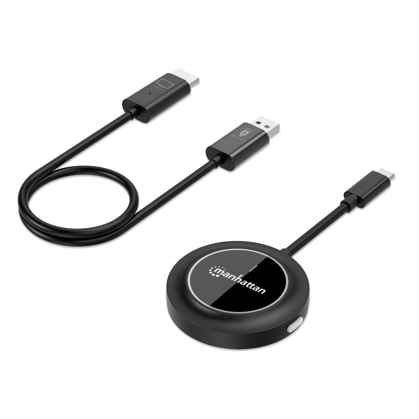 Manhattan 1080p Wireless HDMI Display Presentation Kit with USB-C Transmitter (208420)