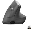 Logitech MX Vertical Ergonomic Wireless Mouse (910-005448) - Bluetooth / USB Receiver - Graphite thumbnail 1