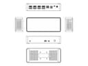 StarTech.com DK31C4DPPDUE USB-C Docking Station - Quad Monitor 4K 60Hz, 4x DisplayPort & 4x HDMI, 100W Power Delivery, Gigabit Ethernet thumbnail 8