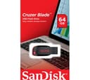 SanDisk Cruzer Blade USB 2.0 Flash Drive 64GB - Black thumbnail 4