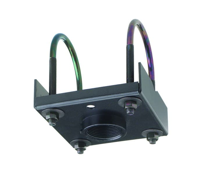 Chief CMA365 Truss Ceiling Adapter for 1.5 Inch NPT Threaded Poles, Black
