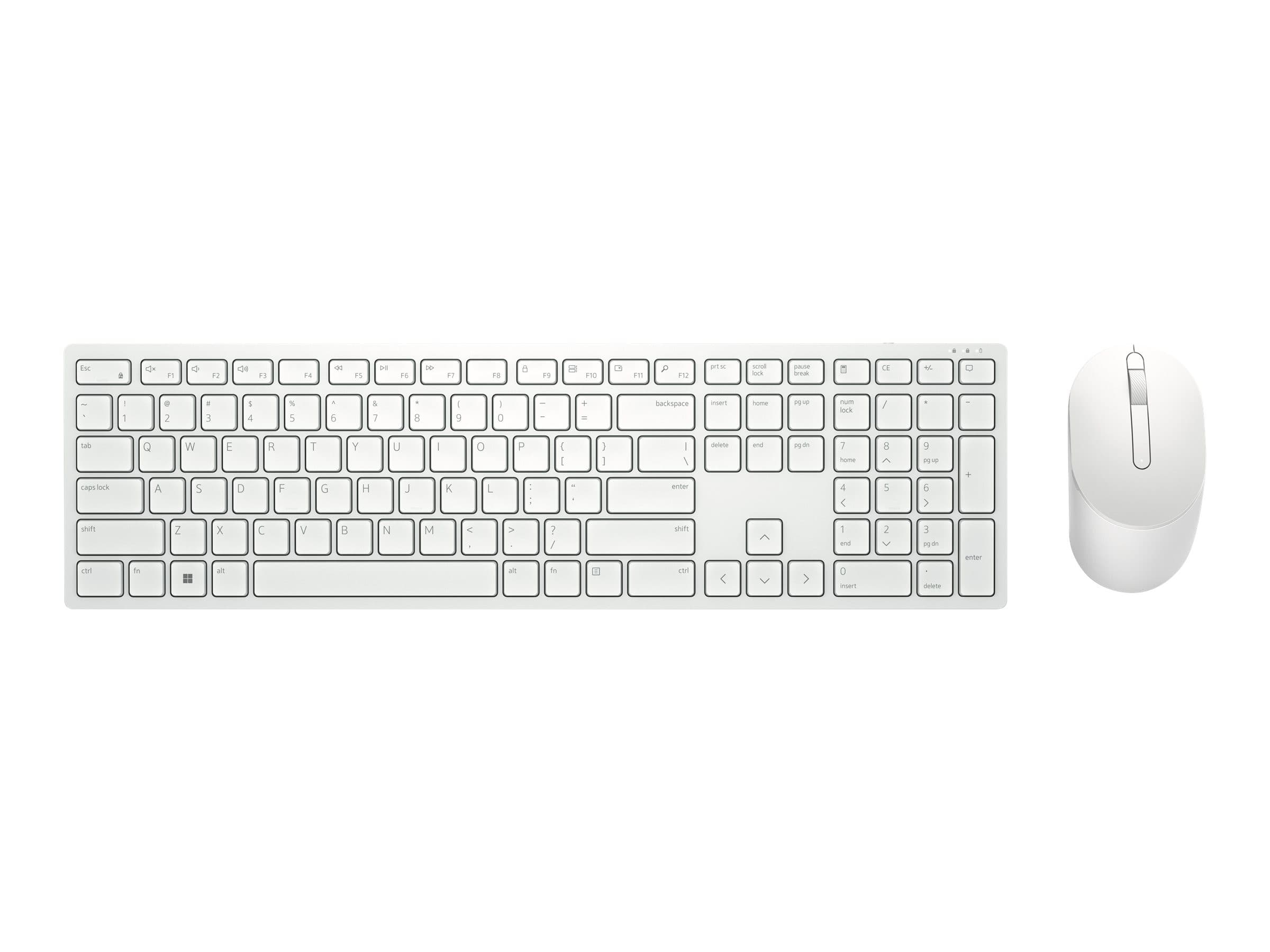 Dell Pro KM5221W Keyboard Mouse Set White