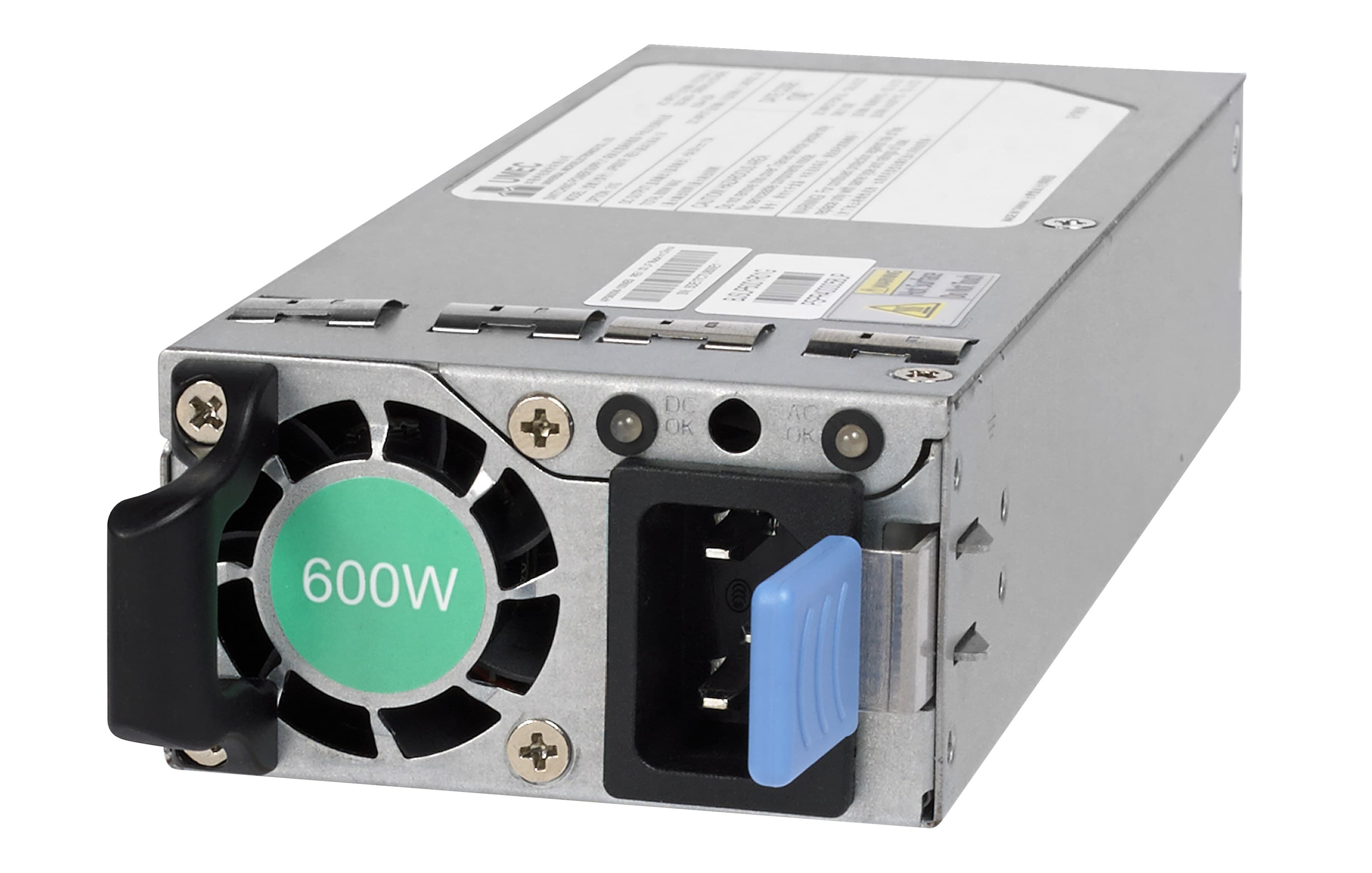 NETGEAR APS600W 600 W Modular Power Supply Unit for Network Switches, Silver
