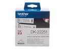 Brother DK22251 - label continuous paper - 1 roll(s) - Roll (6.2 cm x 15.24 m) thumbnail 2