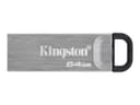 Kingston DataTraveler Kyson USB 3.2 Gen 1 Metal Flash Drive 64GB - Silver thumbnail 2