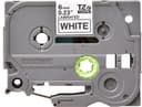Brother TZe P-touch Laminated Labelling Tape Cassette 6mm x 8m - Black on White thumbnail 2