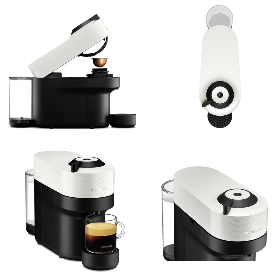 Nespresso Vertuo Pop Pod Coffee Machine by Krups - White - Image 6