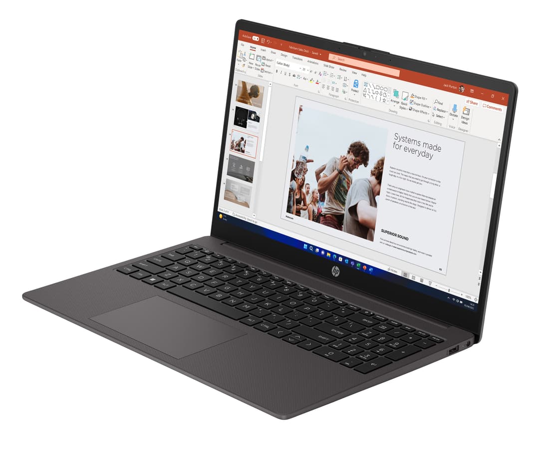 HP 255 G10 AMD Ryzen™ 5 7530U Laptop 39.6 cm (15.6") Full HD 8 GB DDR4-SDRAM 256 GB SSD Wi-Fi 6 (802.11ax) Windows 11 Home Black - Image 4