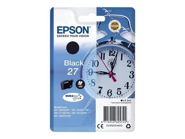 Epson 27 - black - original - ink cartridge