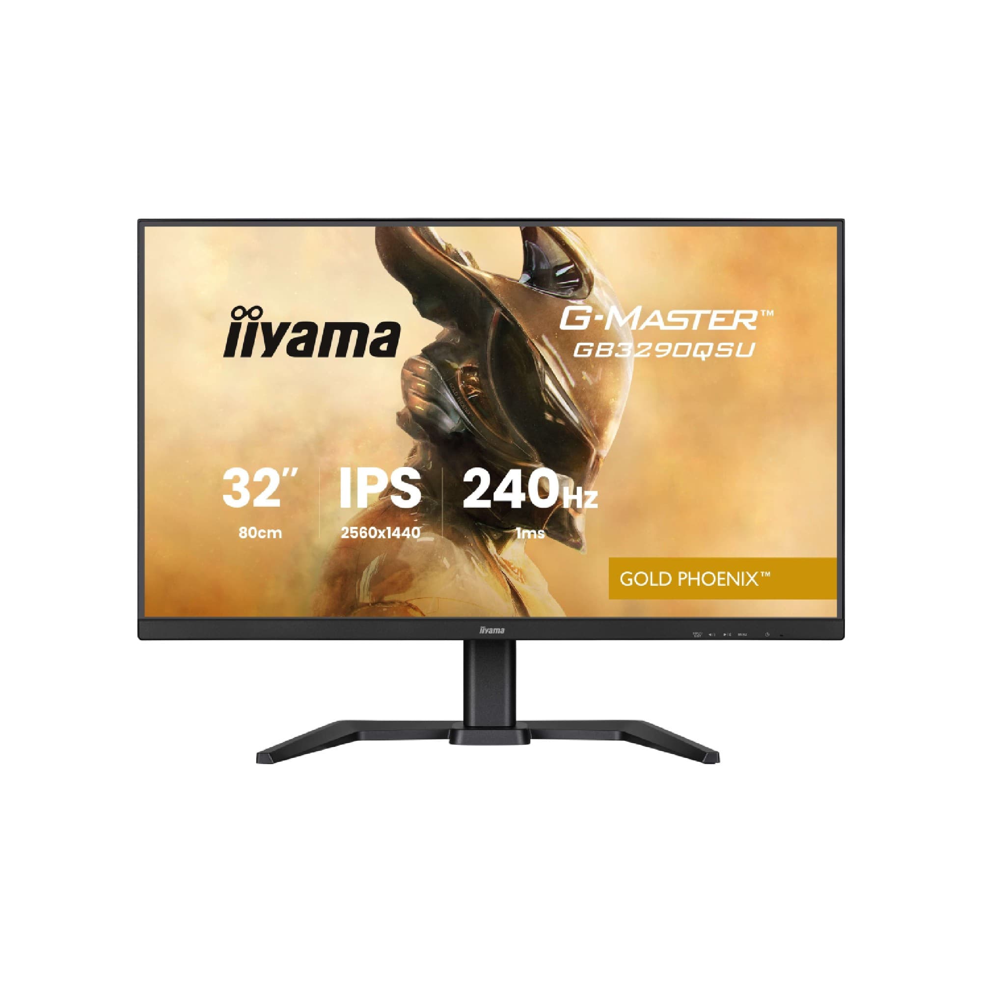 iiyama G-Master GB3290QSU-B1 32" IPS Quad HD 240Hz 1ms Freesync Premium Height Adjustable Gaming Monitor